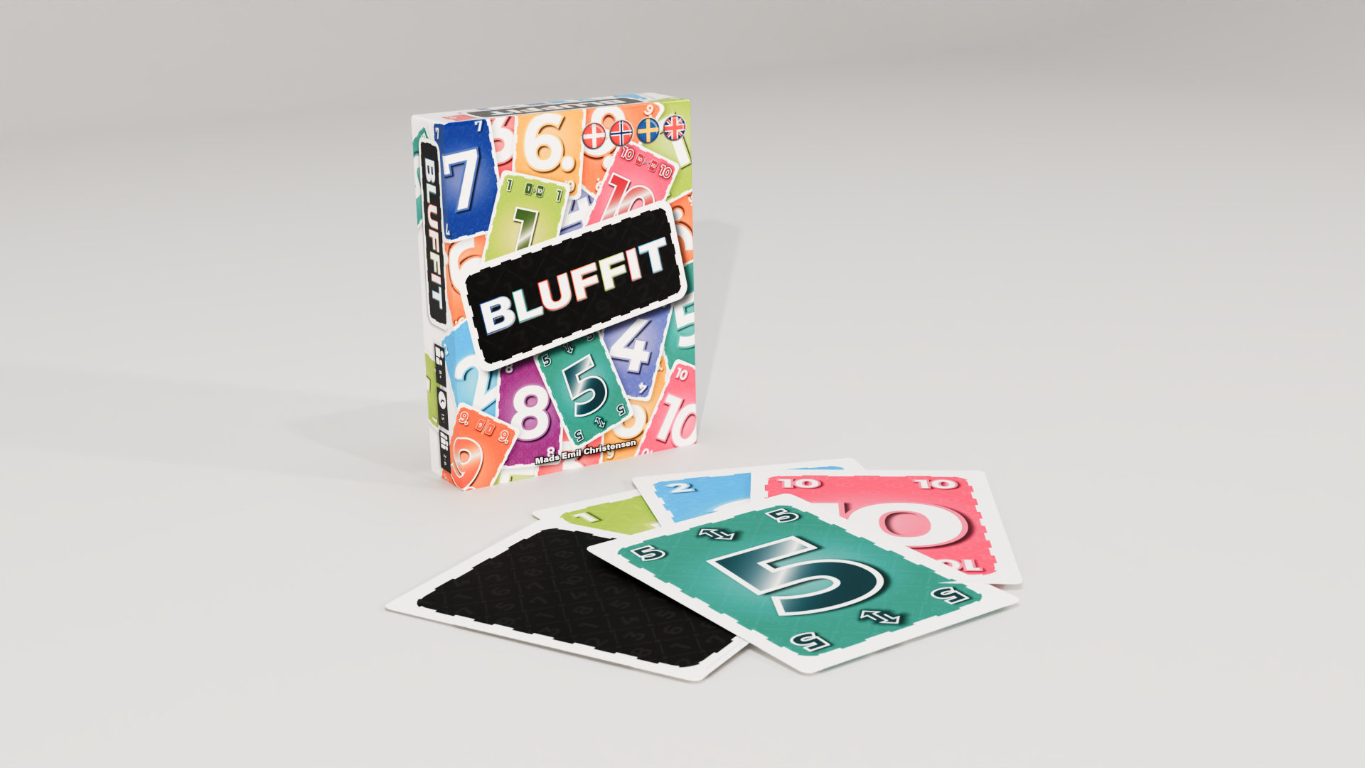 BLUFFIT box with playing cards
